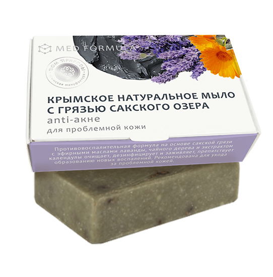 Натуральное мыло MED formula Anti-акне для проблемной кожи