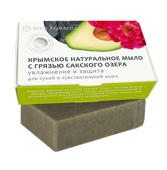 Натуральное мыло MED formula Увлажнение и защита для сухой и чувствительной кожи